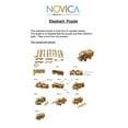 thumbnail image 5 of NOVICA Wood puzzle, 'Elephant Puzzle', 5 of 6