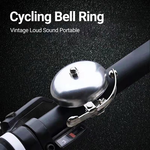 Sonnette de Vélo Vintage Son Fort Portable Vtt Sonnette de Vélo de Montagne Klaxon d'Avertissement pour Sport Extérieur