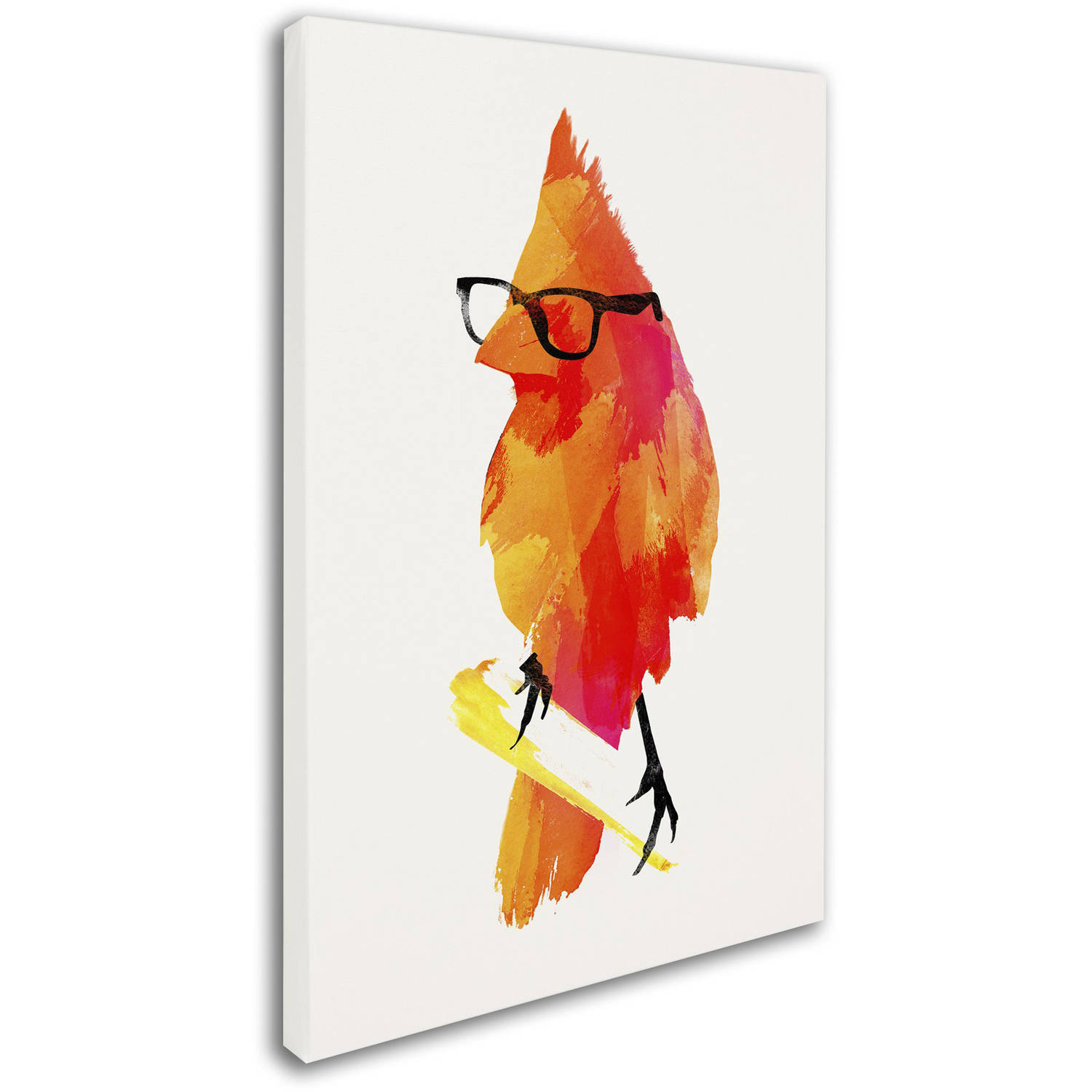 Trademark Fine Art 'Punk Birdy' Canvas Art by Robert Farkas