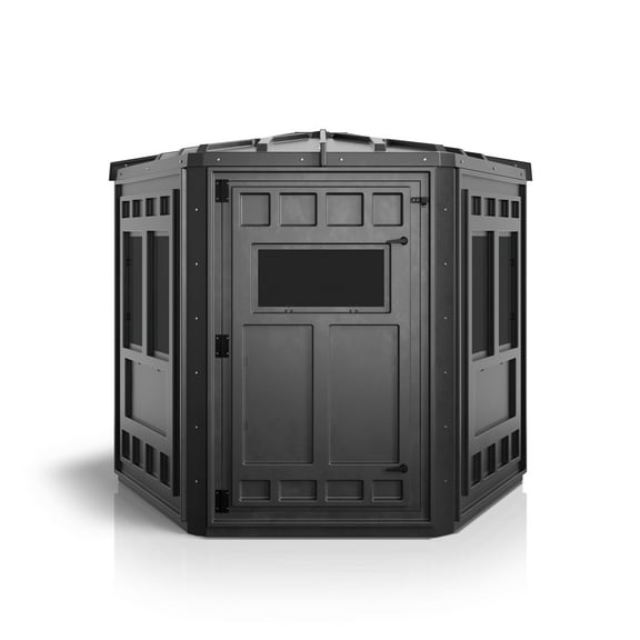 Booner Blinds 6 Panel Dual Box Blind – Tinted Windows