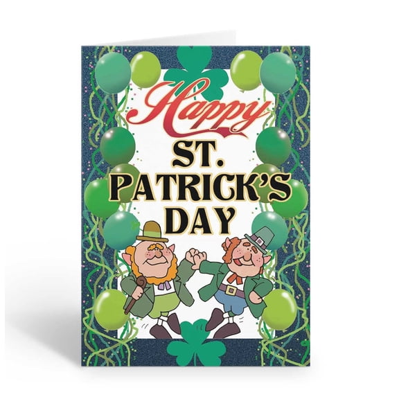 Stonehouse Collection Greeting Card, 12 St. Patrick's Day Cards & Envelopes - Boxed Set