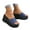 B Dark Blue, variant on Women'S Slipper Platform Shoes Open Toe Lightweight Soft Trendy Sandal Wedges Sandals Daily Indoor Outdoor Shoes