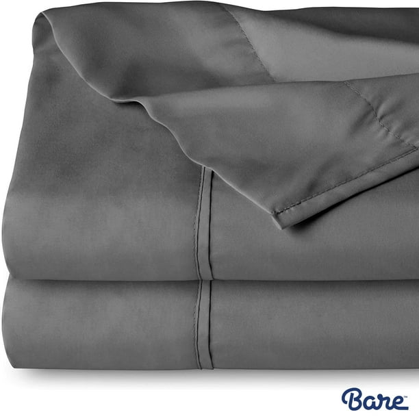 Bare Home Flat Top Sheet Premium 1800 UltraSoft Microfiber Collection
