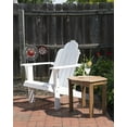 thumbnail image 3 of Linon Adirondack Solid Acacia Wood End Table, 18" Tall, Acorn Finish, 3 of 15