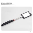 thumbnail image 3 of OFFIGAM 2pcs Mirror Stick Inspection Mirror Black Flexible Tool for Nighttime Operations, 3 of 8