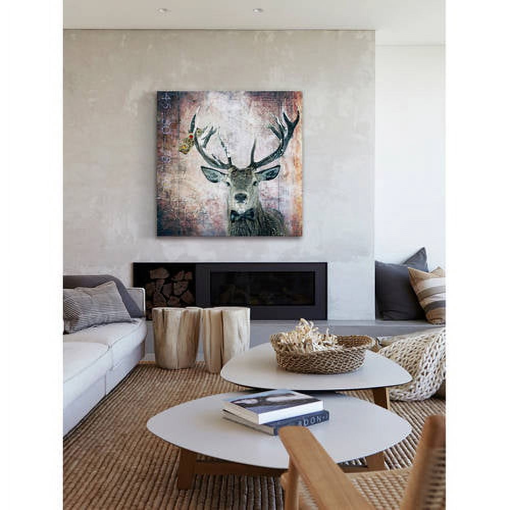 Marmont Hill "Buck Prince" by Morgan Jones Painting Print on Wrapped Canvas