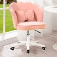 thumbnail image 4 of Seipola Swivel Chair with Wheels Faux Leather Soft Cushion Height Adjustable 360-Degree Swivel Rolling Stool Drafting Work SPA Salon Bar Cafe Home Office Stool, 4 of 8