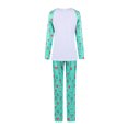 thumbnail image 3 of Qiylii Christmas Family Matching Pajamas, Cartoon Snowman Pullover, Pants, 3 of 7