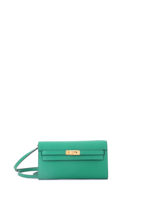 Pre-Owned Kelly To Go Wallet Evercolor By Rebag