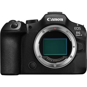 Restored Canon EOS R6 Mark III Mirrorless Camera Body Only, 32.5MP Full-Frame CMOS Sensor, 7K RAW Video, 4K 120p Video, Wi-Fi, Bluetooth, International Model, Black