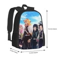thumbnail image 2 of Demon Slayer Backpack For School Anime Bookbag Lightweight School Bags Satchel Back Packs-CASE72, 2 of 2