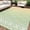 PR02-Sage & Yellow, variant on SIXHOME Outdoor Rug with LED Strip Lights 9'x12' Waterproof Patio Rug Reversible Indoor Outdoor Rug Lightweight Plastic Straw Rug for RV Camping Deck Balcony Boho Porch Decor Sage and Yellow