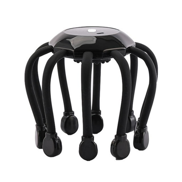 Daily Mix Store Head Massager Scalp Massager,Electric Scalp Massager,Octopus Head Massager Scalp with 10 Vibrating Points,360-Degree Scalp Soother with 5 Modes and Smart Timing