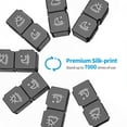 thumbnail image 4 of 31 Days Pill Box with Lids material and excellent Products Monthly Organizer Empty Container Case Travel Holiday Divider Lightweight, 4 of 6