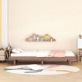 thumbnail image 4 of PAPROOS Wood Platform Bed, Twin Size Platform Bed Frame with Storage Headboard and USB Charging Port, Modern Twin Bed Frame with Wooden Slats and Solid Wood Legs, No Box Spring Needed, Walnut, 4 of 11