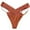 Brown, variant on Elainilye Fashion Seamless Underwear for Women Sexy Sreathable Mesh Thong Low Waisted Triangular Underwear Bikini,Pink