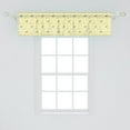 thumbnail image 2 of Ambesonne Cartoon Valance Pack of 2, Marine Theme Boats and Fish, 54"X12", Multicolor, 2 of 4