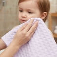 thumbnail image 2 of REGALWOVEN Cotton Waffle Washcloths, Soft, Quick Dry & Lint-Free Face Cloths for Bathroom, Kitchen, Absorbent Reusable Washcloth Set 13" x 13" Light Pink 6pk, 2 of 7