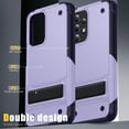 thumbnail image 3 of Dteck for Samsung Galaxy A53 Case with Screen Protector Glass 3 Pack, Heavy Duty Hybrid Shockproof Rugged Case with Built-in Kickstand for Samsung Galaxy A53 5G,Purple, 3 of 7