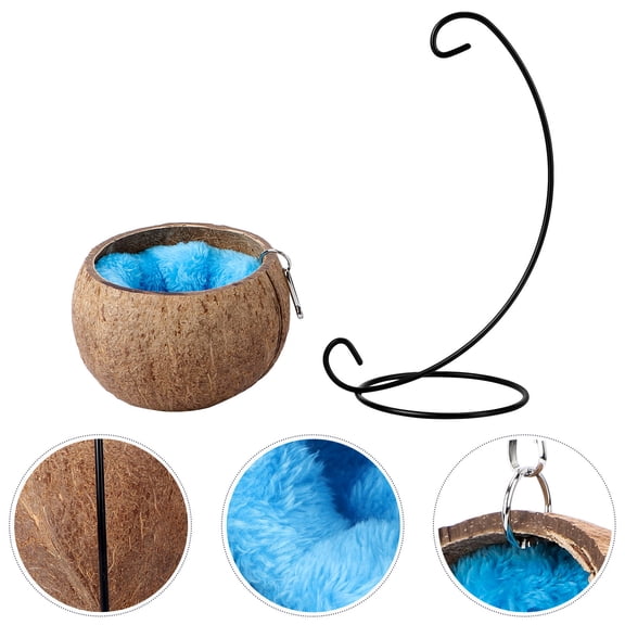 DINHEAROM Guinea Pig Hammock for Cage Cotton Comfortable Rest for Small Pet Owners 1 Set