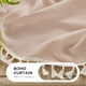 thumbnail image 4 of Cortinas Joydeco Boho Rosa Polvoriento 244 cm de Alto 2 Paneles 132 cm de Ancho, 4 of 9