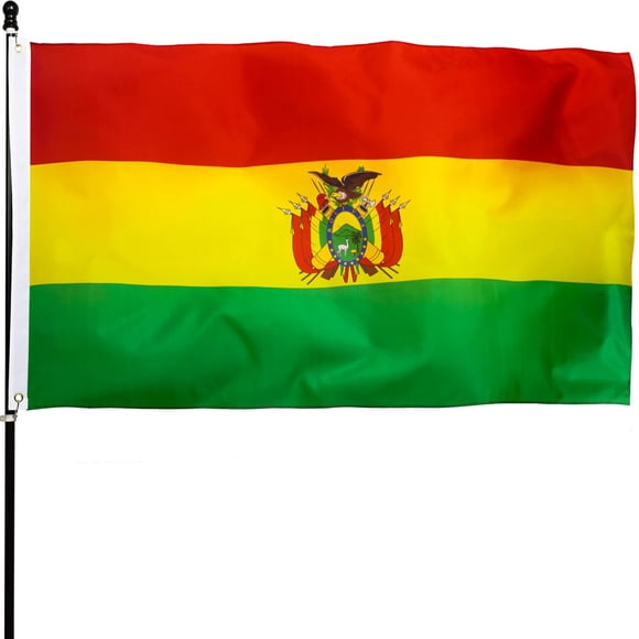 Bandera DANF FLAG Bandera de Bolivia 91x152 cm Poliéster