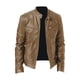 thumbnail image 1 of Sonducket Chaqueta de moto para hombre Varios tamaños disponibles Chaquetas cálidas a prueba de viento Múltiples bolsillos delanteros Abrigos y chamarras caqui XL, 1 of 6