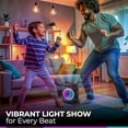 thumbnail image 4 of Philips Altavoz Bluetooth para fiestas, refuerzo dinámico de graves, Bluetooth y entrada auxiliar, entrada de micrófono, emparejamiento inalámbrico para sonido estéreo, hasta 7 horas de batería, asa d, 4 of 5
