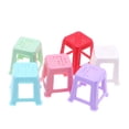 thumbnail image 4 of HILABEE 6 Pcs 1/12 Décoration de Chaise de Maison de Poupée Meubles de Maison de Poupée pour Micro Paysage, 4 of 9