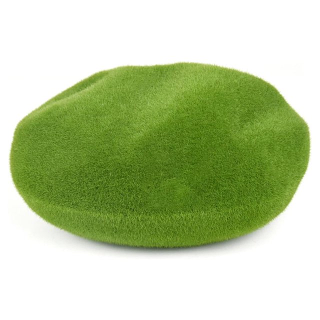 Wosthever Adorno de terrario Suministros de diorama de la selva tropical Faux Moss Medio hecho a mano Decoración del hogar Mediano 30*22*15cm