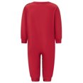 thumbnail image 4 of Hirigin Store Family Matching Christmas Sleepwear Set Tree Print Long Sleeve Round Neck Tops/Romper Trousers Pajama Set, 4 of 10