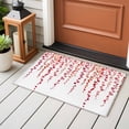 thumbnail image 4 of Entryway Rug 2'x3', Red Polka Dots Small Rug for Kitchen Bathroom Door Mat Indoor Entrance, Vintage Abstract Art Watercolor Non-Slip Area Rugs Floor Mats Carpet Front Door Rugs, 4 of 8