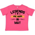 thumbnail image 3 of Inktastic Legends Are Born in May Boys or Girls Toddler T-Shirt, 3 of 5