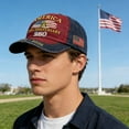 thumbnail image 5 of WKSCLPAI 250 Anniversary USA Hat, 1776-2026 Adjustable 250 Year American Anniversary Patriotic Embroidered Baseball Cap for Men Women, 5 of 8