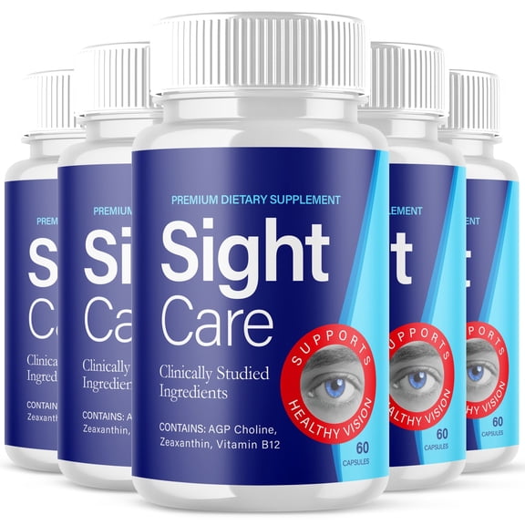 (5 Pack) Sight Care - Revolutionary Advanced Vision Matrix Formula - Supports Healthy Vision - Dietary Supplement for Eyes Sight - 300 Capsules