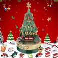 thumbnail image 3 of Caja de música del ladrillo del árbol de navidad, caja de música del árbol de navidad, música Bo del bloque hueco del árbol de navidad de DIY, 3 of 4
