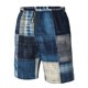 thumbnail image 4 of Fotbe Indigo Patchwork Quilt Trajes de Baño Estampados para Hombre, Shorts de Verano de Secado Rápido, Ropa de Playa, Bañadores-X-Large, 4 of 6
