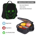 thumbnail image 5 of Pofeuu Numbers Skull Print Backpack Travel Backpacks With Lunch Bag Pencil Bag Set 3 pcs Set Cartoon Backpack, 5 of 7