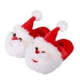 thumbnail image 2 of Zapatillas de algodón para niños de Papá Noel para el hogar, lindas zapatillas de algodón para niños, zapatillas de algodón cálidas con dibujos animados de invierno, 2 of 2