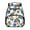 Bird and Maple Leaf Pattern, variant on Sleeping Penguin Toddler Backpack for Boys, Polyester Lightweight Kids Preschool Durable Polyester Backpack for Travel Hiking