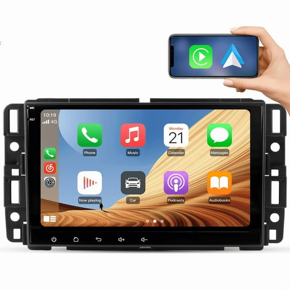Zcargel Android 13 Double Din 8" Car Stereo Radio with Touch Screen, CarPlay Android Auto, Audio GPS Navigation WiFi FM RDS USB SWC Multimedia Player, 2 32GB for Pontiac G6 Sedan 2005-2010