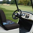 thumbnail image 6 of Pzuqiu Blue Lightning Skull 2-Piece Golf Cart Seat Covers | Breathable Washable Universal Fit for Most 2-Seater Golf Carts | Cool Gothic Golf Accessory, 6 of 10