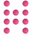 thumbnail image 2 of 10 Pieces EVA Foam Golf Swing Exercises Practice Training Professional Practice Swing Exercises Balls Pink, 2 of 9