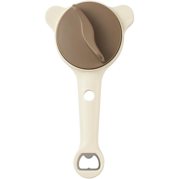 4 in 1 Multi-Purpose Jar Opener | Adjustable Bottle & Can Opener for Seniors with Arthritis, Effortless Lid Remover for Kitchen Jars, Bottles & Cans