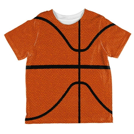 Basketball Costume All Over Toddler T Shirt