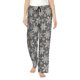 thumbnail image 1 of Balery Sparkling Snowflakes Pantalones de pijama para mujer, pijamas ultraligeros, pantalones de estar por casa-X-Large, 1 of 6