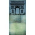 thumbnail image 2 of Greene, Taylor 9x14 White Modern Wood Framed Museum Art Print Titled - City Hues II, 2 of 4