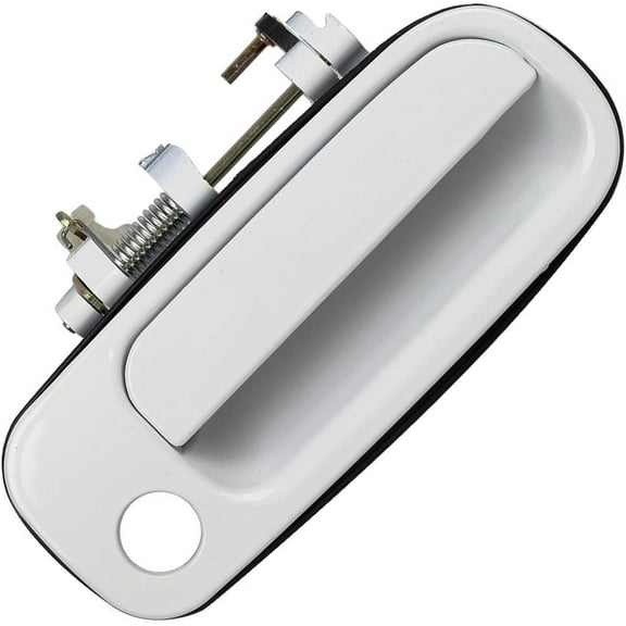 Front Right Passenger Side Exterior Door Handle for 1992 1993 1994 1995 1996 Toyota Camry White