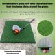 thumbnail image 4 of Juego De Golf Juego De Golf Golf Juego de golf informal Juego de fiesta Juego de golf Putting Hitting Mat Training Aid (100x60cm), 4 of 6