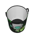 thumbnail image 3 of Invader Zim Laundry Hamper Lightweight Storage Basket Toy Organizer Laundrys Basket Waterproof For Bedroom, Bathroom Small, 3 of 8